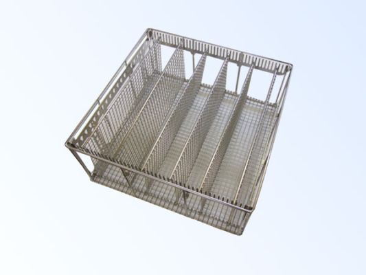 Multifunctional (2-dimensional) rack with adjustable-height lid, 6 insertion frames, 6 support rods, 50 palletizing pins
