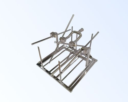 Rack for phenolic plywood panels